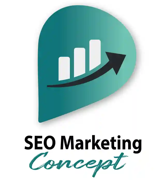 Logo de seo marketing concept